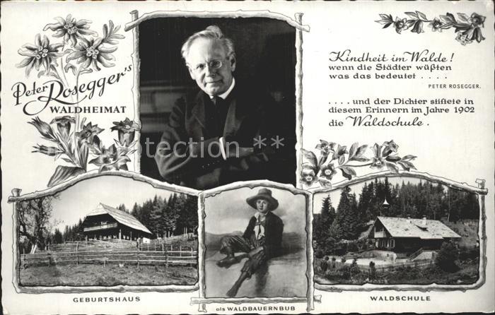 Alpl Peter Rosegger Waldheimat Geburtshaus Waldschule