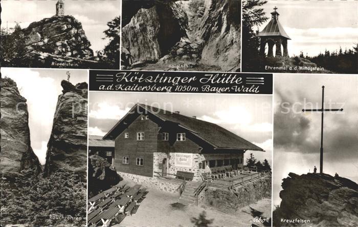 Koetzting Bad Koetztinger Huette Kaitersberg