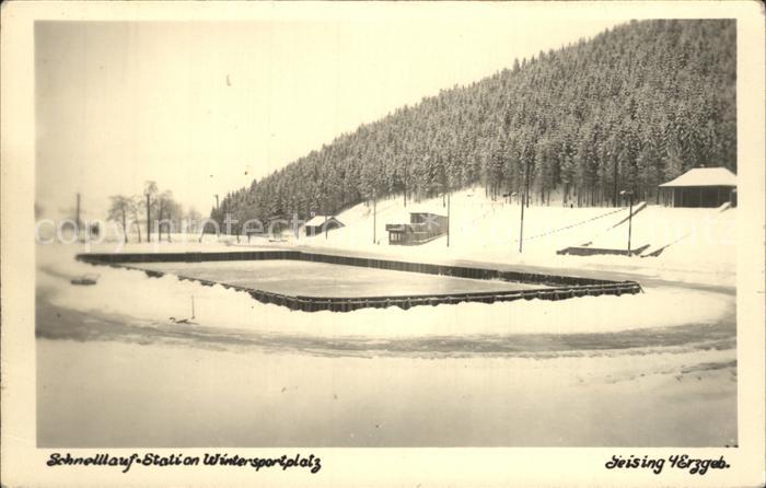Geising Erzgebirge Eislaufstadion