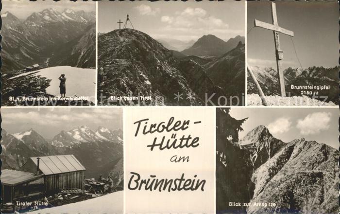 Bruennsteinhaus Tiroler Huette Bruennsteingipfel