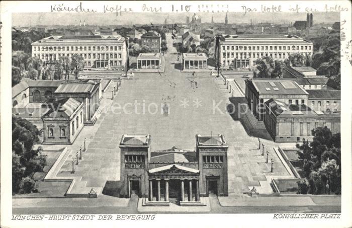 Muenchen Bayern Koeniglicher Platz NZ3