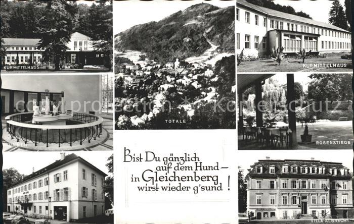 Gleichenberg Bad Kurmittelhaus Rosenstiege Villa Albrecht