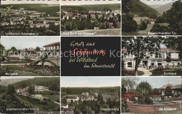 Schoemberg Schwarzwald Kurhaus Kapfenhardter Tal Kurpark