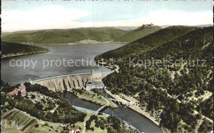 Edertal Fliegeraufnahme Edertalsperre