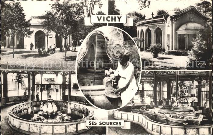 Vichy Allier Ses Sources Hopital Celestins Grande Grille