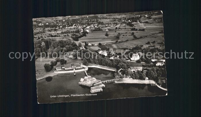 Uhldingen-Muehlhofen Fliegeraufnahme Pfahlbauten