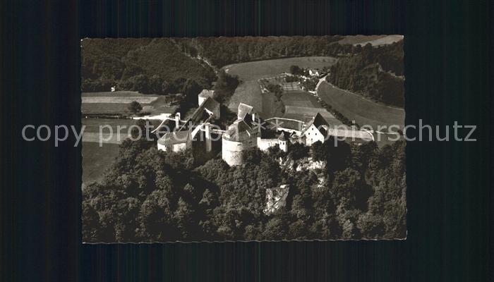 Burg Wildenstein Fliegeraufnahme