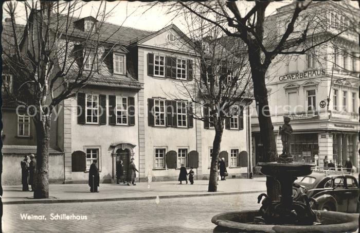 Weimar Thueringen Schillerhaus