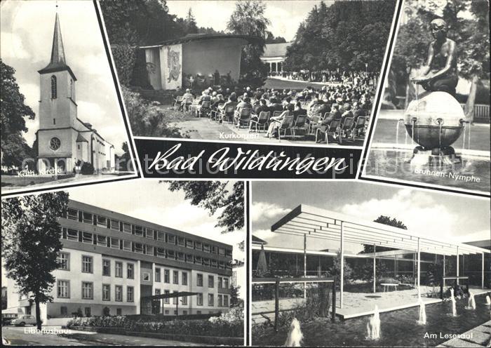 Bad Wildungen Lesesaal Kirche Kurpark