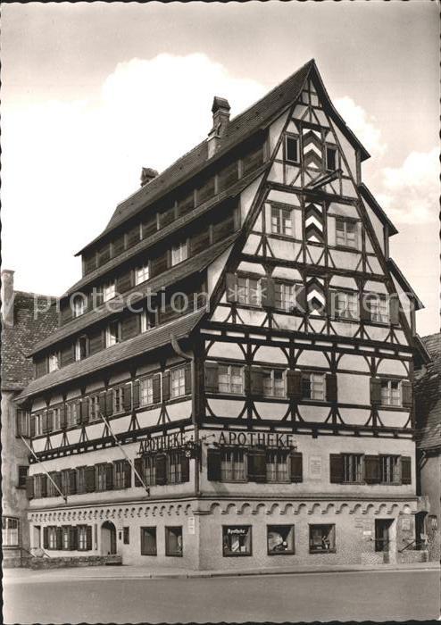 Memmingen Bayern 7 Daecherhaus Fachwerk