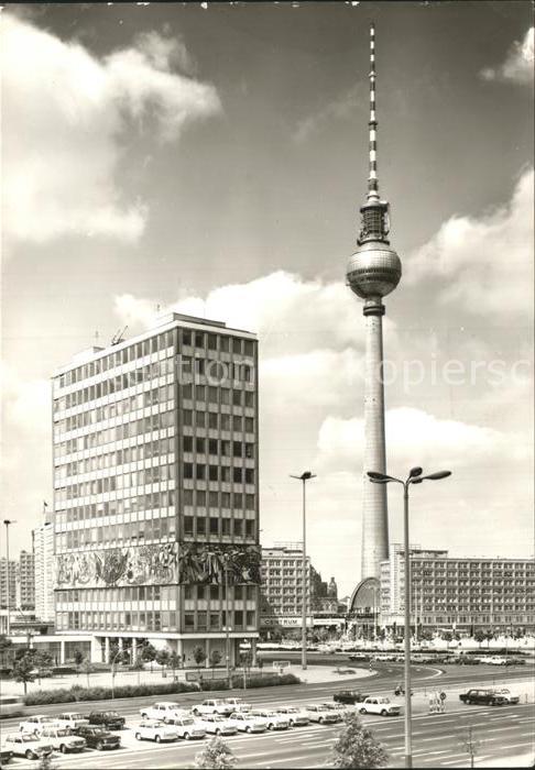 BERLIN  CITY Haus des Lehrers Fernsehturm