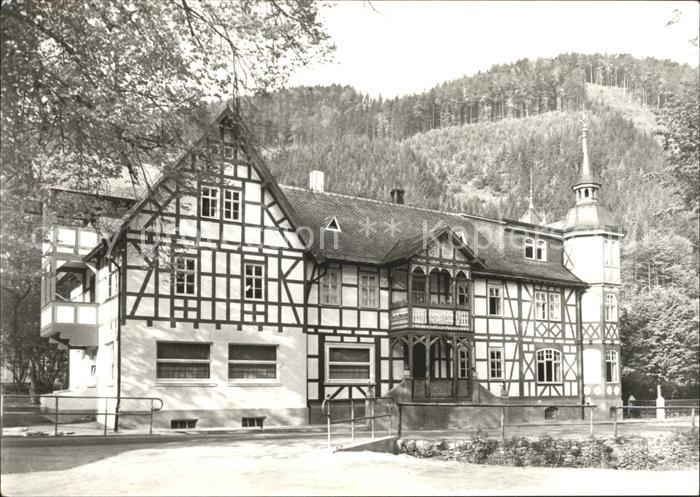 Sitzendorf Thueringen Bockschmiede Gasthaus zum Eisenhammer