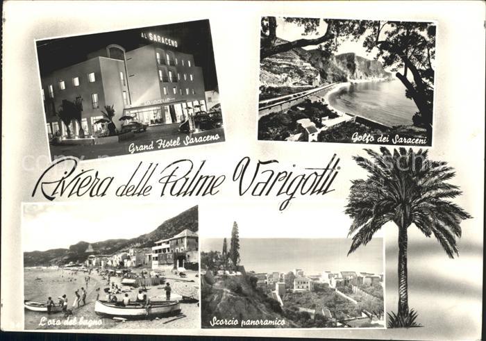 Varigotti Grandhotel Saraceno Strand