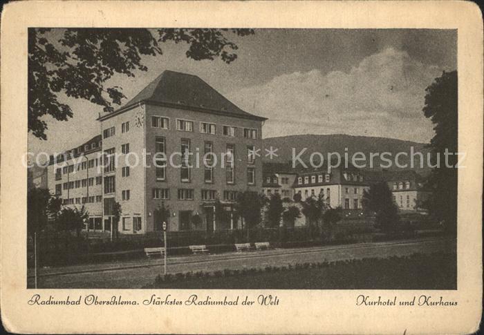 Oberschlema Erzgebirge Radiumbad Kurhotel Kurhaus