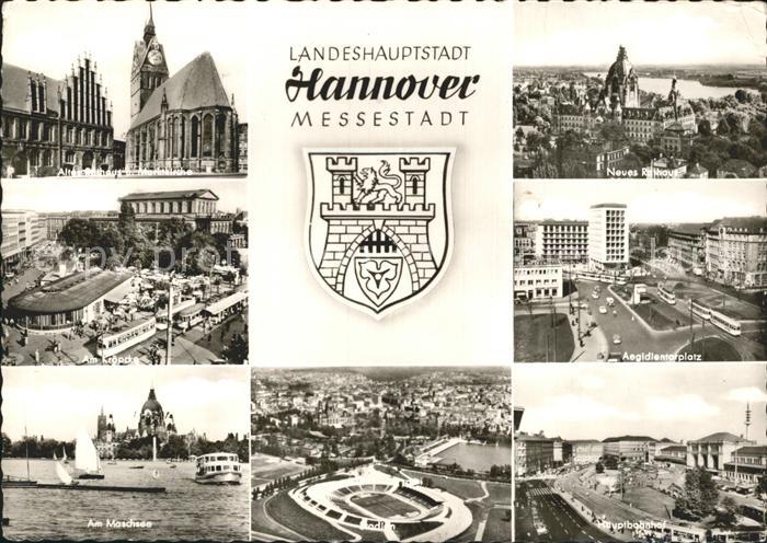 HANNOVER  CITY Kroepke Maschsee Aegidientorplatz