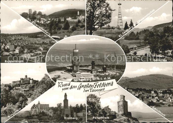 Feldberg Taunus Ruppertshain Schmitten Koenigstein Kronberg Falkenstein Schlossb