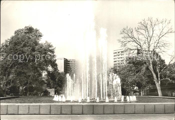 Dessau-Rosslau Brunnen im Stadtpark