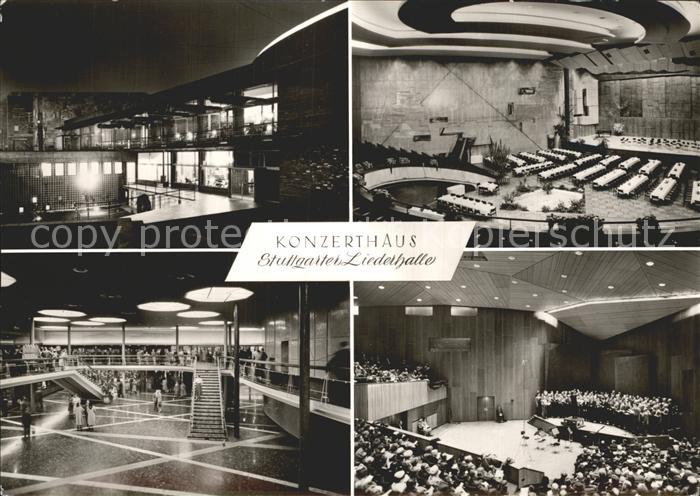 STUTTGART  CITY Konzerthaus Liederhalle