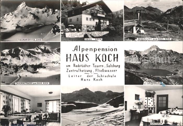 Salzburg Oesterreich Pension Haus Koch Groenwaldsee Tauernstrasse