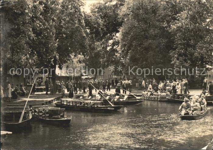Luebbenau Spreewald Boote