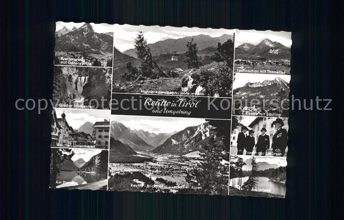 Reutte Tirol und Umgebung