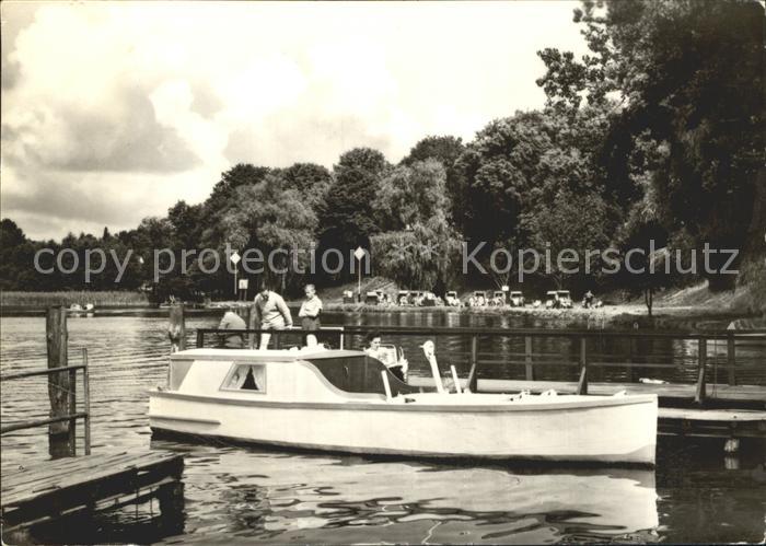 Zechlinerhuette Schlabornsee Boot