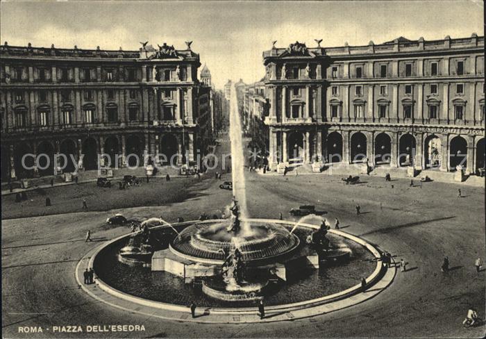 Roma Rom Piazza dell Esedra