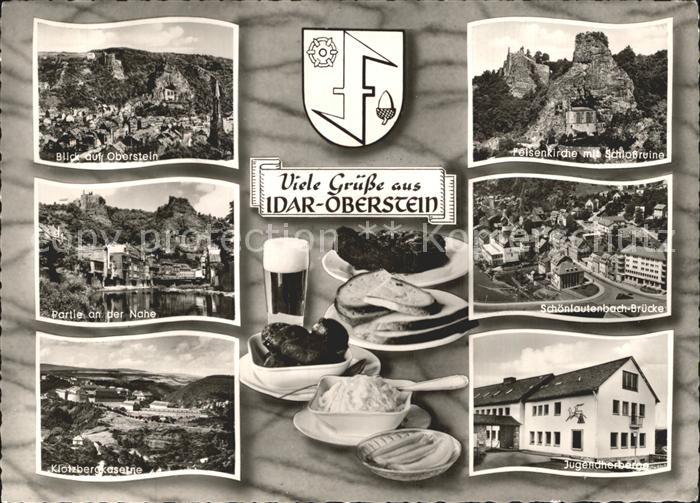 Idar-Oberstein Edelsteine Felsenkirche Schlossruine Nahe