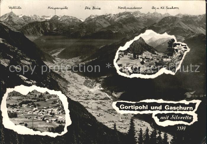 Gortipohl St Gallenkirch Vorarlberg und Gaschurn