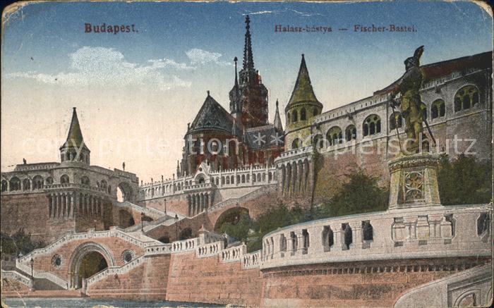 Budapest Fischer Bastei Denkmal