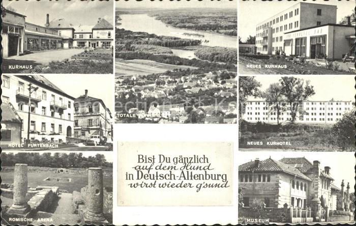 Deutsch-Altenburg Bad Kurhaus Hotel Roemische Arena Museum