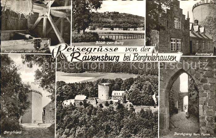 Borgholzhausen Ravensburg Burgbrunnen Bergfried