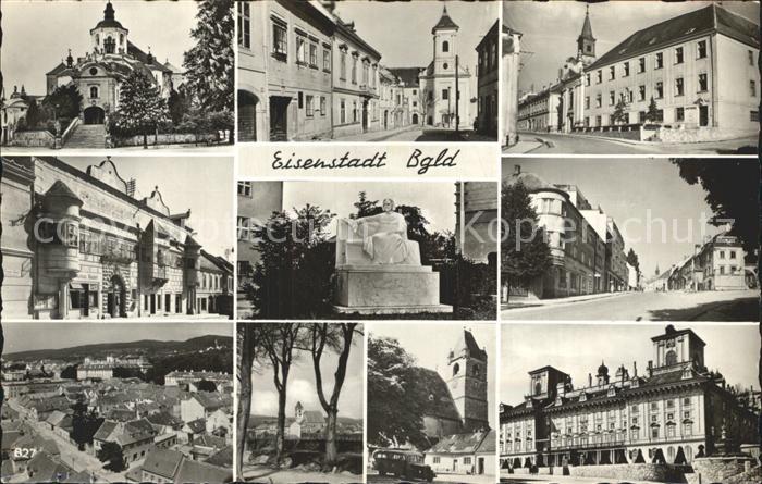 Eisenstadt Teilansichten Kirche Denkmal