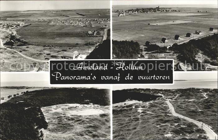 Hollum Panoramas vanaf de vuurtoren