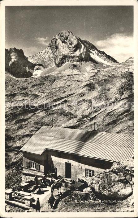 Knorrhuette mit Plattspitzen