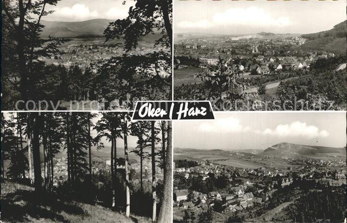 Oker Harz Panorama Fernsicht Waldpartie