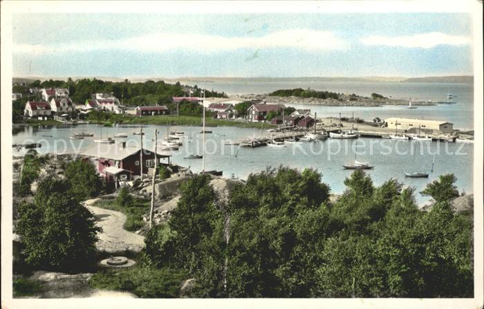 Gottskaer Schweden Havsbad Hafen