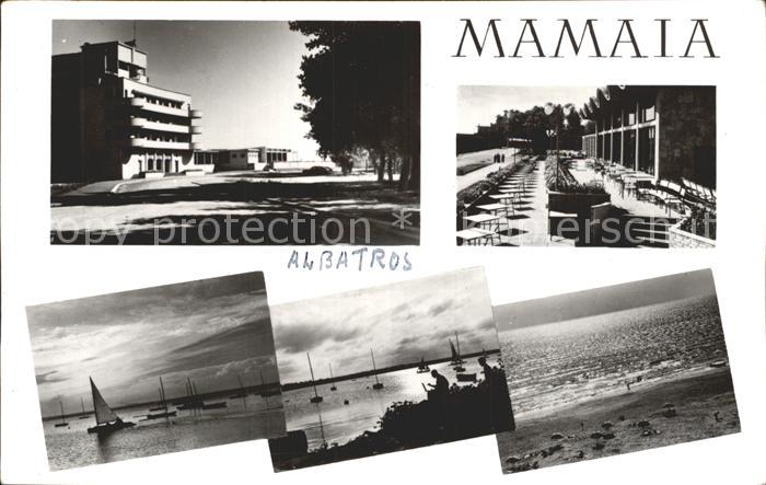 Mamaia Hotel Restaurant Abendstimmung am Meer Segeln