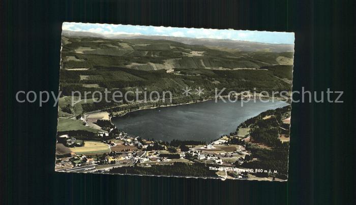 TITISEE Schwarzwald BW Schwarzwald Fliegeraufnahme