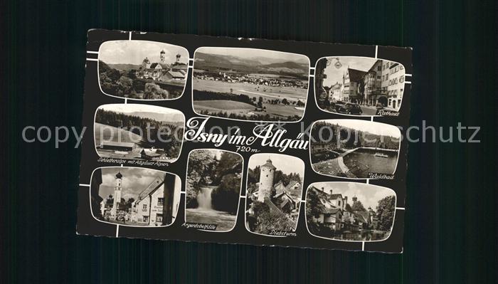 Isny Allgaeu Schletteralpe Allgaeuer Alpen Argentobelfaelle Wasserfall Diebsturm