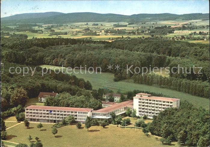 Bad Rothenfelde Sanatorium Teutoburger Wald Fliegeraufnahme