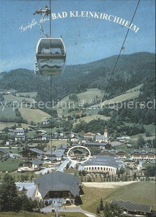 Bad Kleinkirchheim Kaernten Bergbahn Ortsansicht Gaestehaus Restaurant Dorfwirt