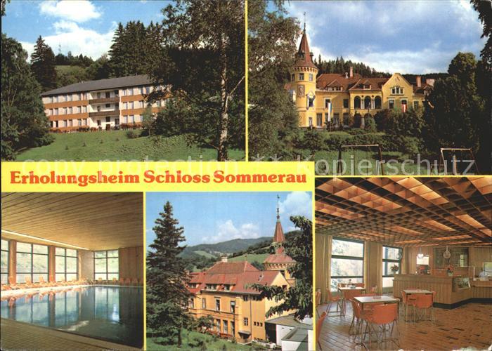 Spital Semmering Steiermark Erholungsheim Schloss Sommerau Hallenbad