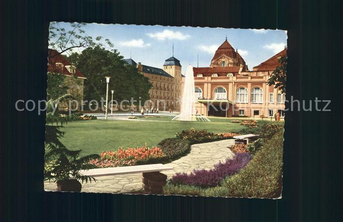 Bad Neuenahr-Ahrweiler Kurhaus Casino Kursanatorium Park Fontaene