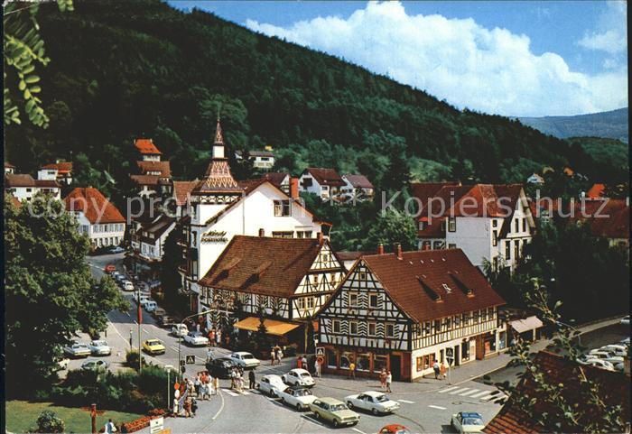 Bad Herrenalb Moenchs Posthotel Historische Klosterschaenke Klosterdrogerie Fach