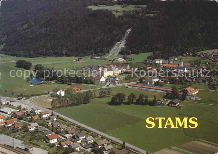 Stams Zisterzienserstift 13. Jhdt. Stiftskirche Barock Erholungsort Fliegeraufna
