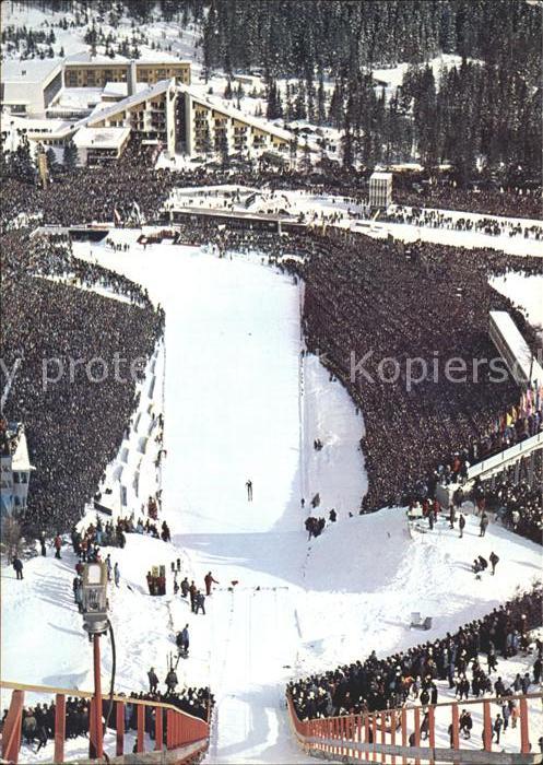 Strbske Pleso Skokansky stadion Skispringen Schanze