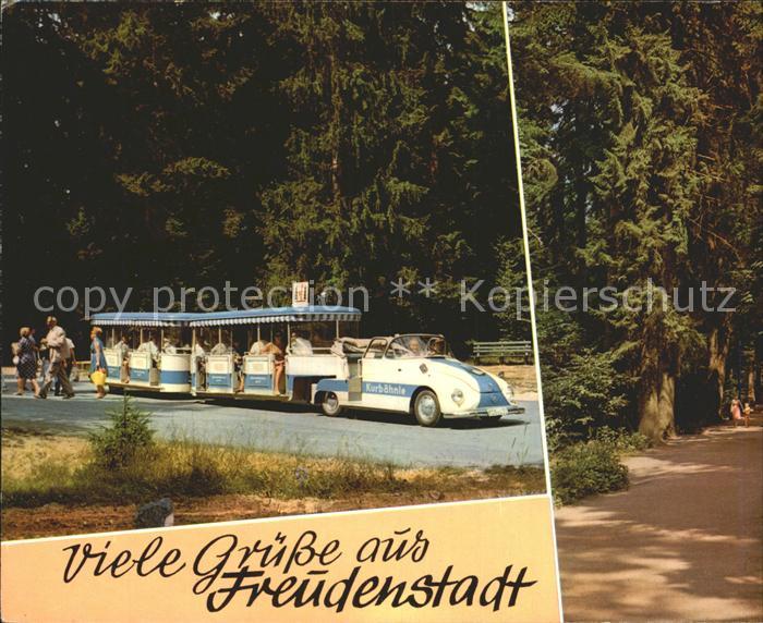 FREUDENSTADT BW Waldbaehnle Heilklimatischer Hoehenkurort Schwarzwald