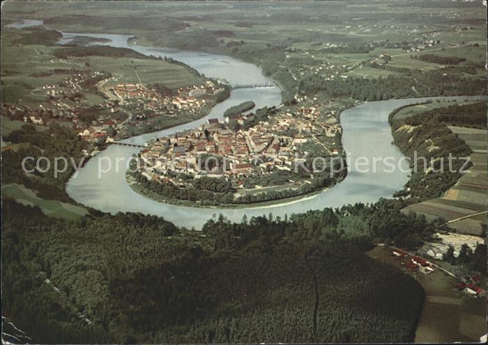 Wasserburg Inn Fliegeraufnahme
