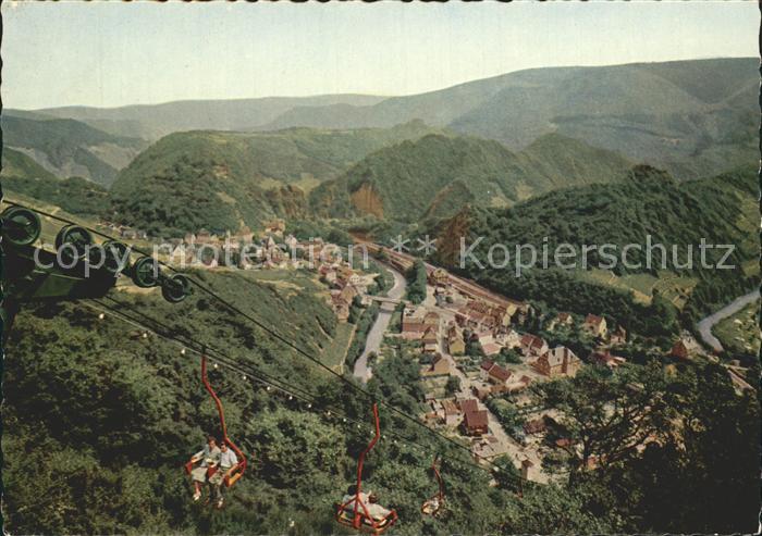 Altenahr Panorama mit Seilbahn